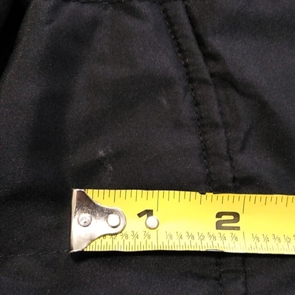 Reebok Faux Fur Reversible Black Jacket - Picture 16 of 16